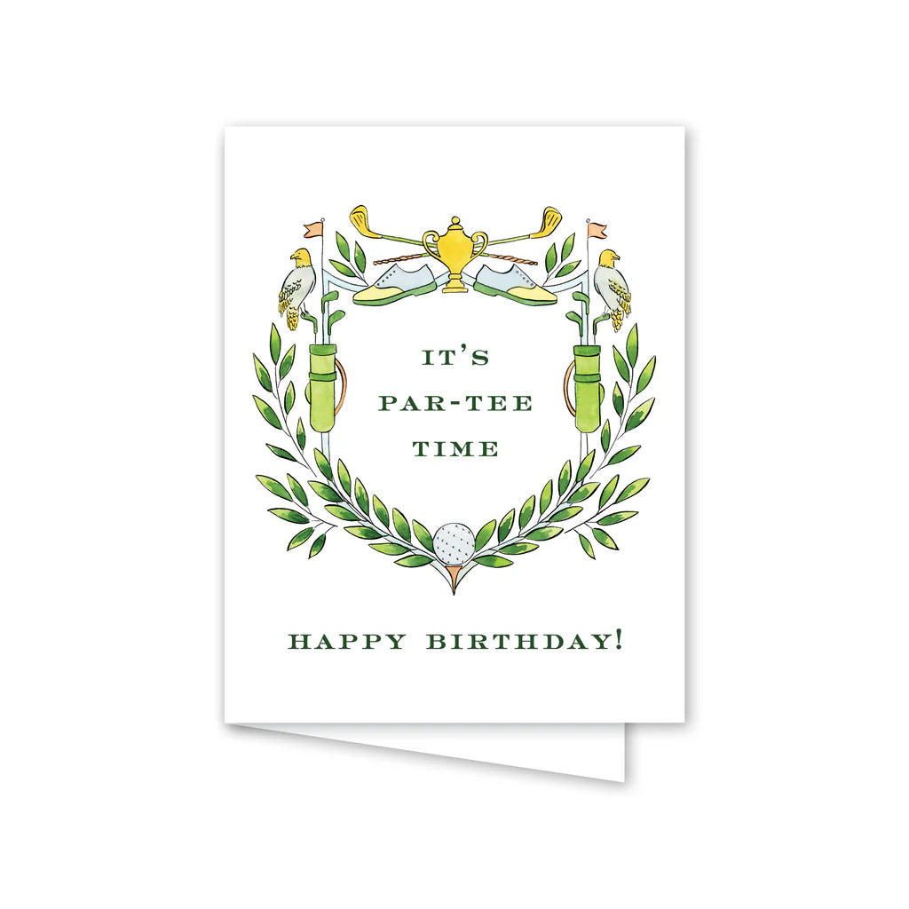 Golf Birthday card