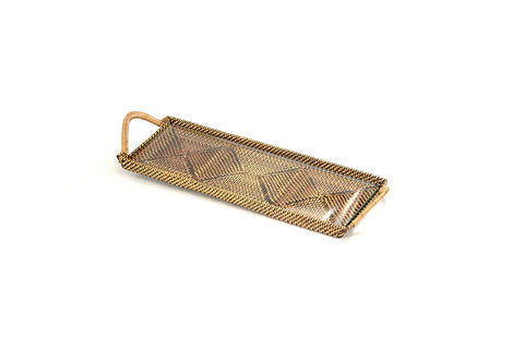 Rectangular Tart Tray With Glass