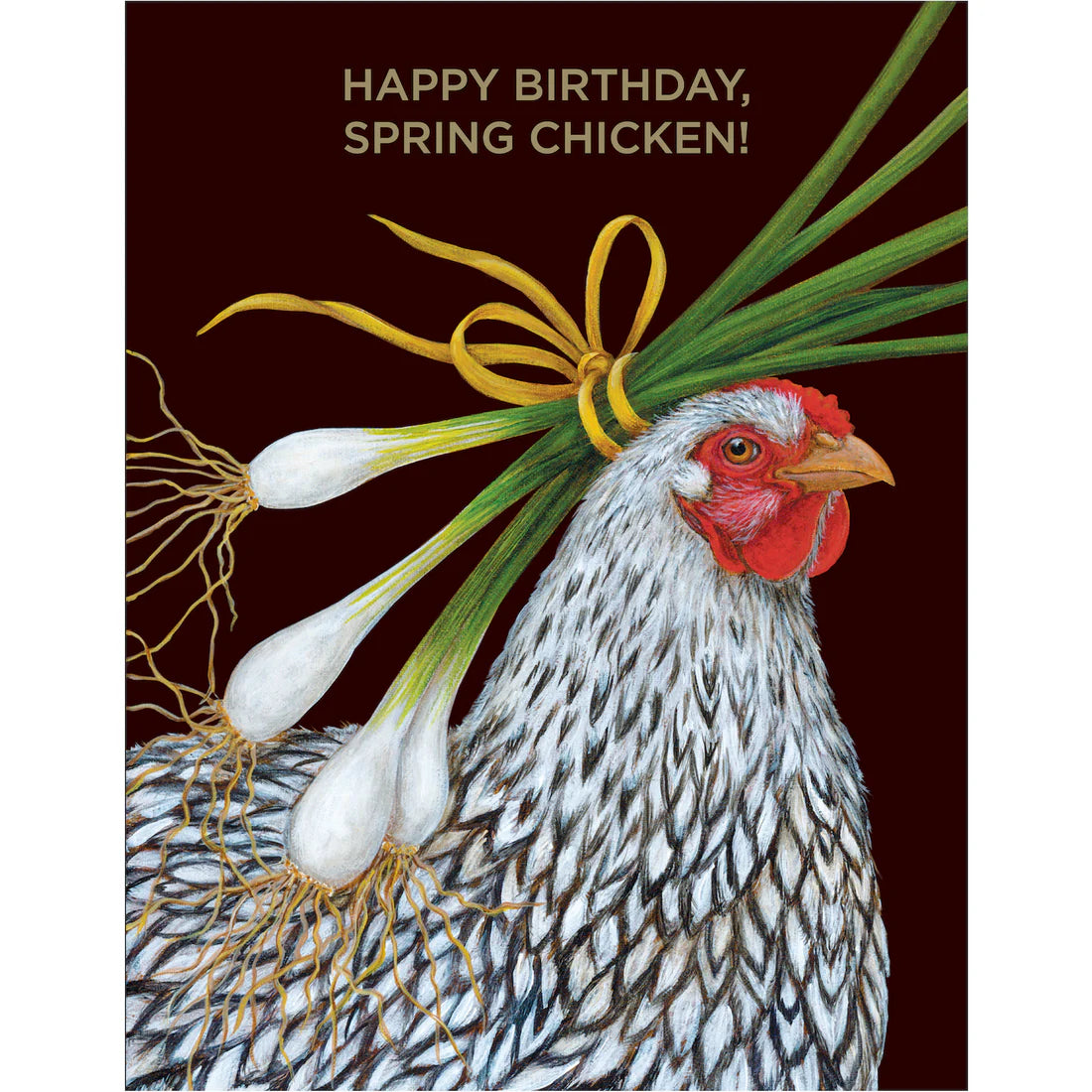 Spring Chicken B-Day Card
