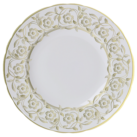 Primrose Dinner Plate-White