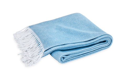 Pezzo Throw, 50x70, Cerulean