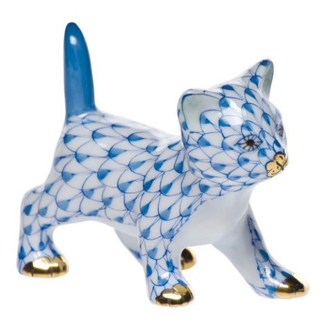Strutting Kitty-Blue