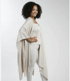 Bamboo and Rayon Travel Wrap-Illusion Blue