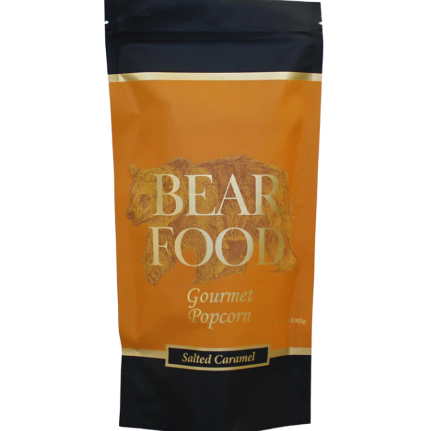 Bear Food Gourmet Popcorn: Salted Caramel