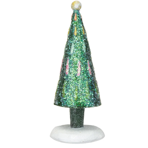 Resin Christmas Tree With Stripes