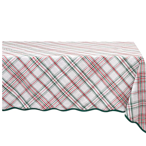 Merry Tartan Tablecloth