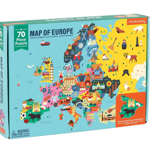 Mudpuppy Map of Europe Puzzle