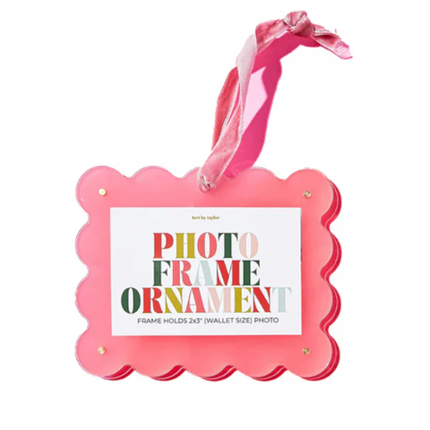 Light Pink Frame Ornament