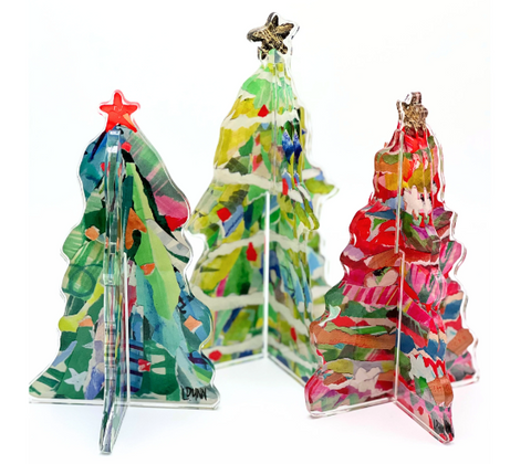 3-D Adorned Christmas Tree Collection