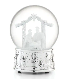 Nativity Musical Snow Globe