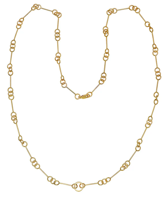 Petite Wishbone Chain 30 Inches