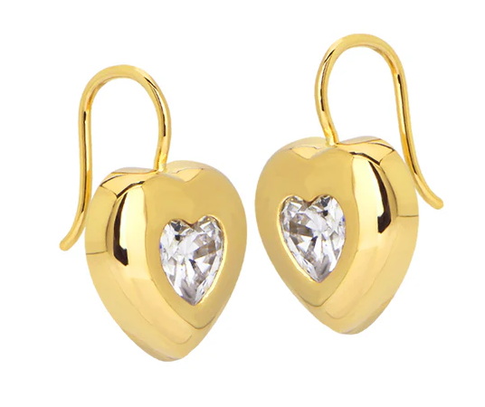 Puffy Heart Earrings