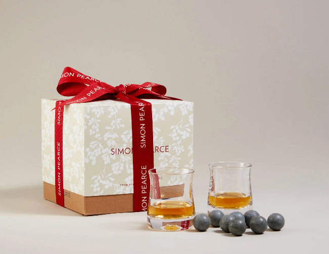 Shoreham Whiskey Glass & Stones Gift Set