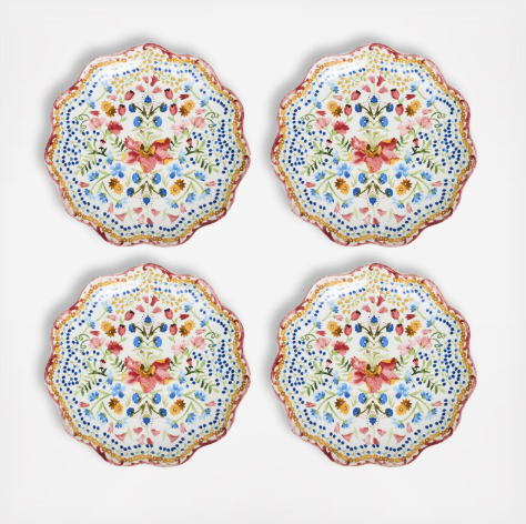 Sofia Side/Cocktail Plate, Set of 4