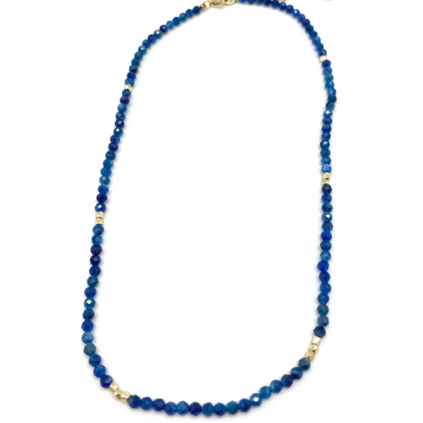 Sigrid Beaded Necklace - Kyanite
