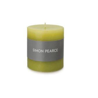 Pistachio Pillar Candle 3x4