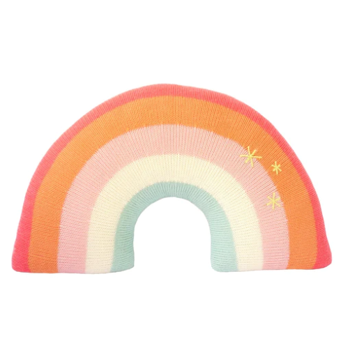 Rainbow Pillow Pink