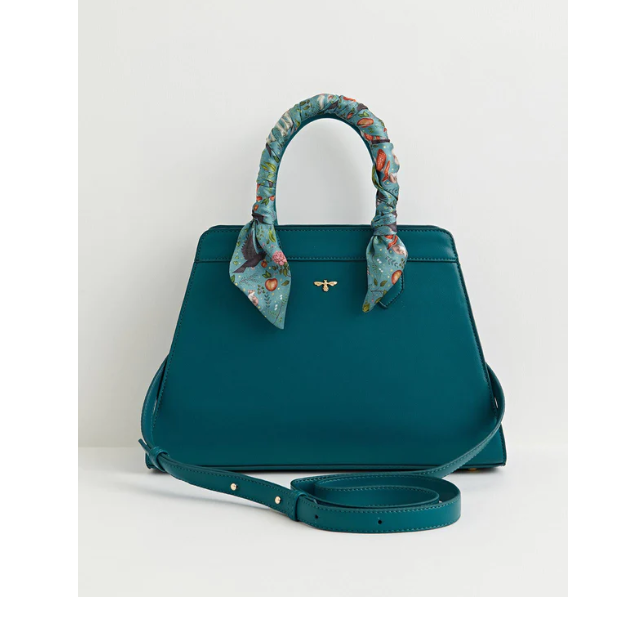 Into The Woods Teal Tote