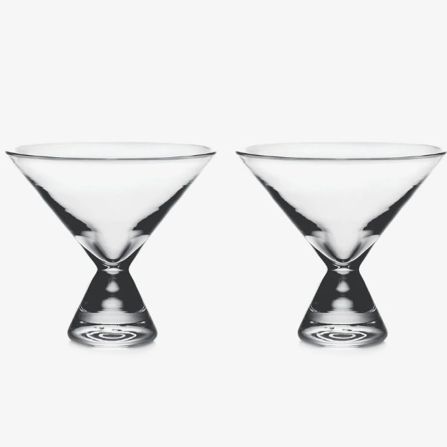Westport Stemless Martini, Set of 2