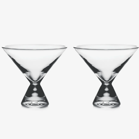 Westport Stemless Martini, Set of 2