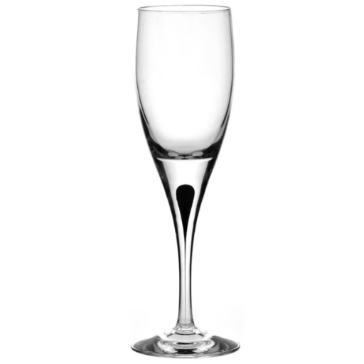 Intermezzo Black Liqueur Glass
