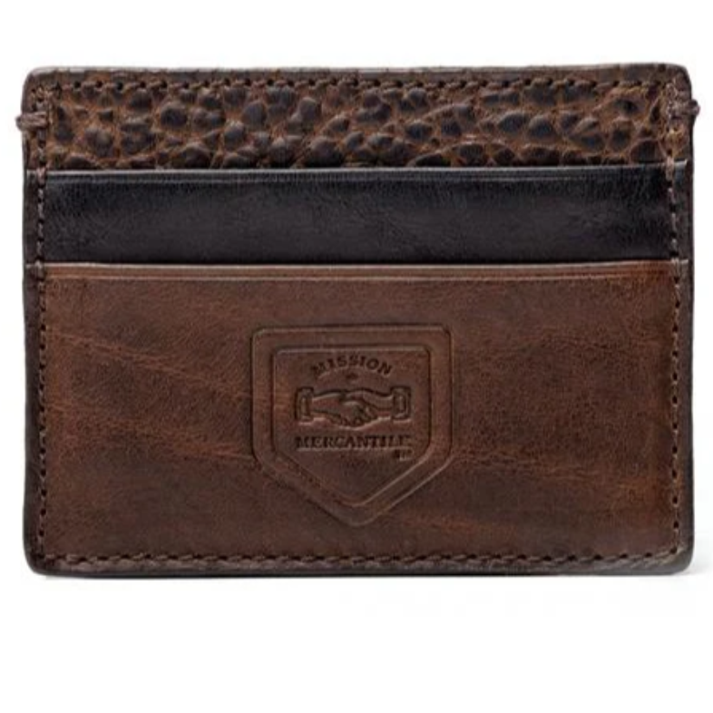 Theodore Leather Front Pocket Wallet