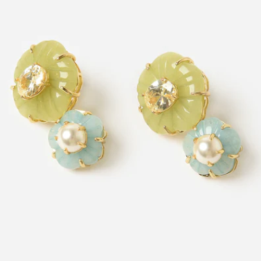 Flower Drop Earrings