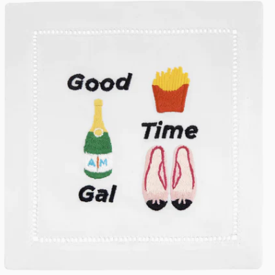 Good Time Gal Cocktail Napkins