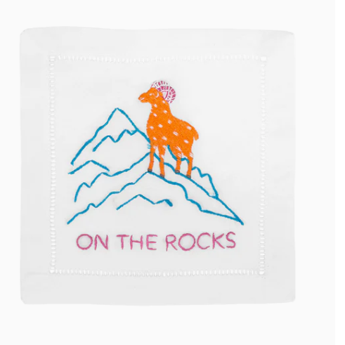 On The Rocks Cocktail Napkins