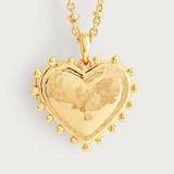 Heart Large Locket Necklace