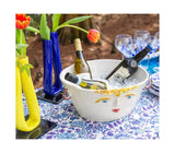 Female Decorated Ice Bucket/Vase