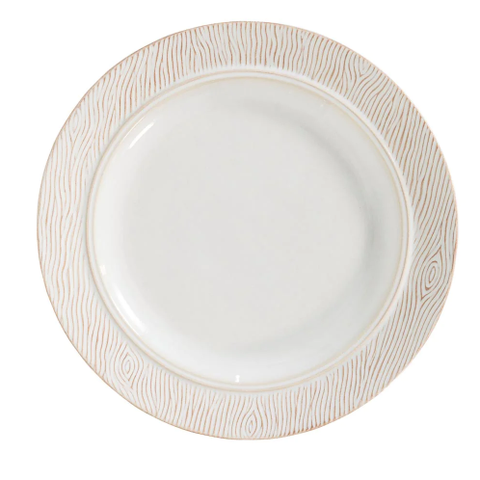 Blenheim Oak Dessert/Salad Plate - Whitewash