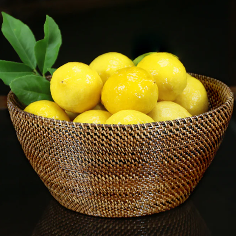 Round Bowl Fruit Basket 11" Diameter