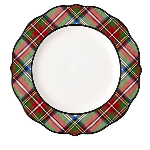 Stewart Tartan Dinner Plate