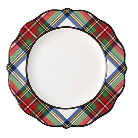 Stewart Tartan Dessert/Salad Plate