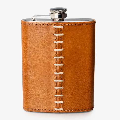 Leather Wrapped Flask