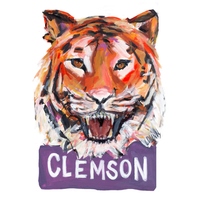 Clemson Tiger Acrylic