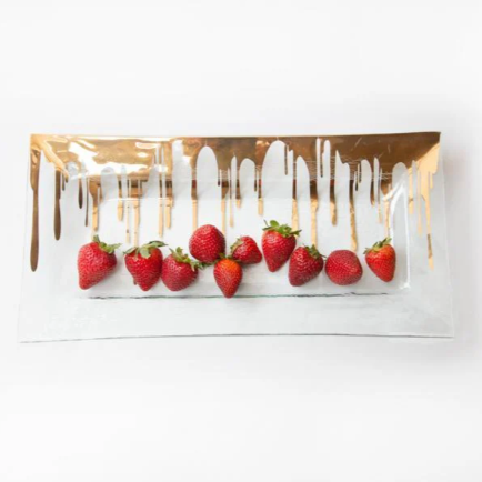 Splatter Rectangular Tray