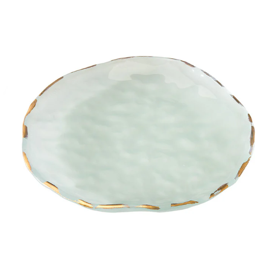 Shells Gold 7" Dessert Plate