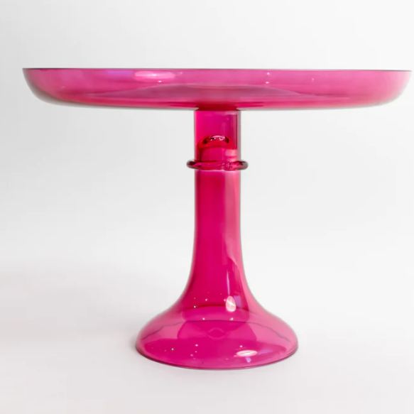 Fuchsia Cake Stand