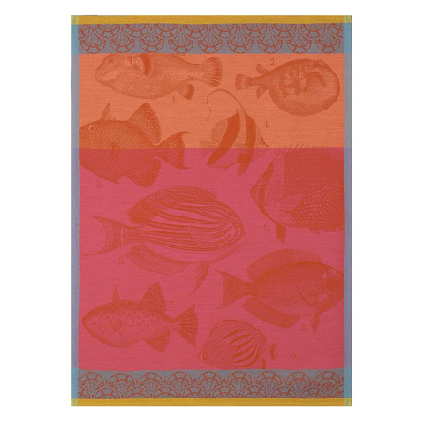 Tea Towel Moorea Coral