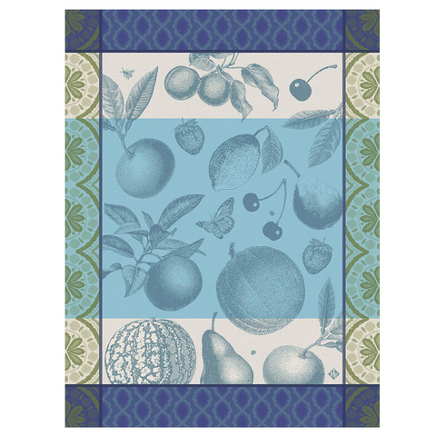 Tea towel Arrière-Pays Blue