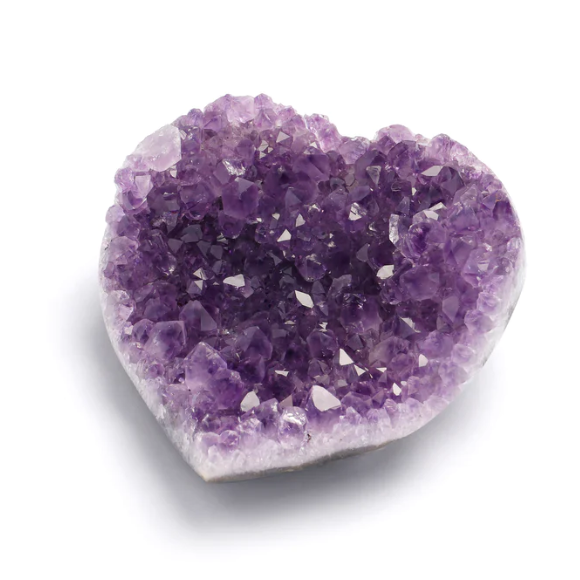 Cuore Heart, Amethyst Druze