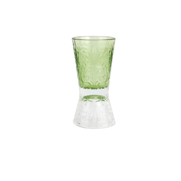 Barocco Mint Green Liquor Glass