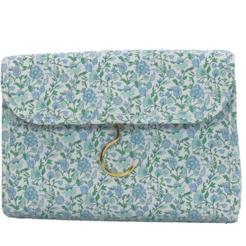 Hamptons Floral Hanging Toiletry Bag