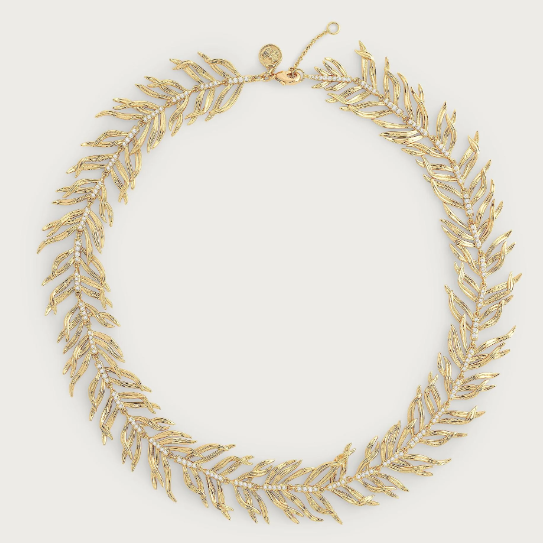 Palm Leaves Necklace