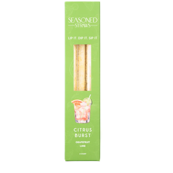 Citrus Burst 6ct. Seasoned Straws