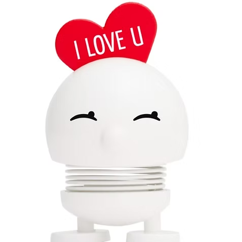 Hoptimist Love Bimble Small White