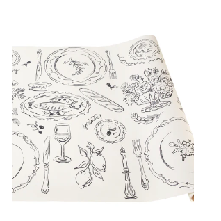Dinner Party Paper Table Runner