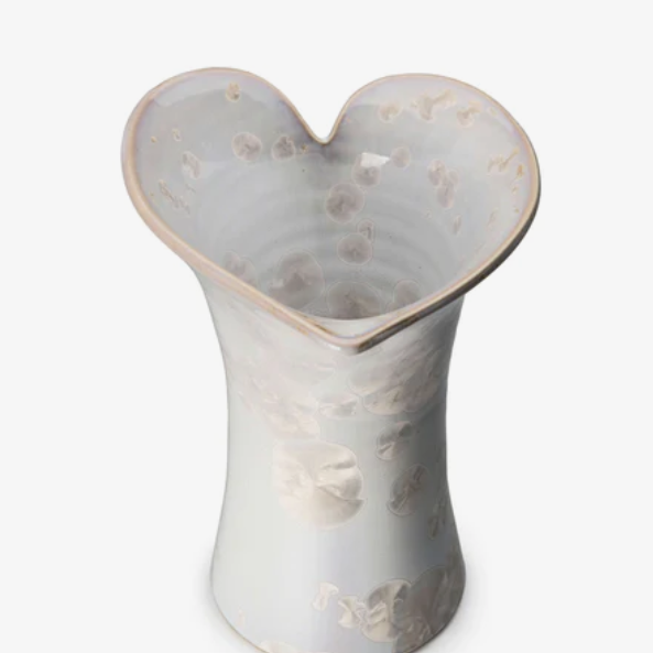 Crystalline Calla Lily Vase